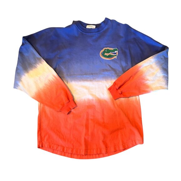 Spirit Florida Gator Long Sleeve Tie Dye College Football Jersey M - Picture 9 of 9